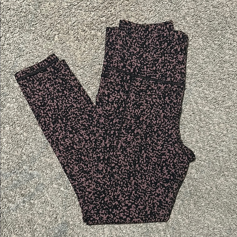 Athleta Black Leggings Slim Fit Full-Length